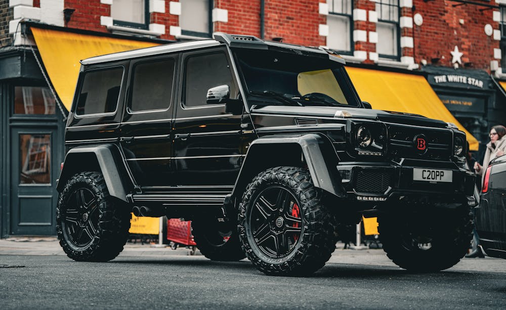 The Brabus G Wagon redefines luxury with its powerful V12 and unique design.